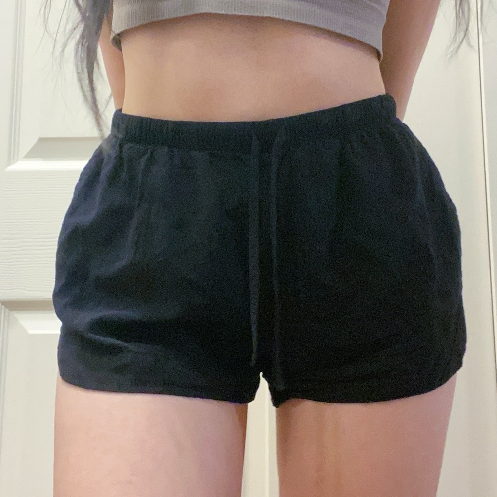 Garage Black Shorts